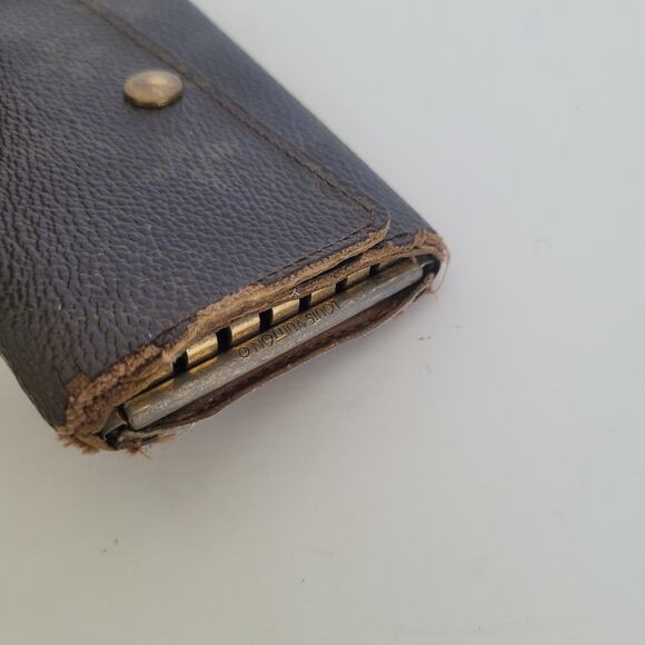 Authentic Louis Vuitton Monogram Multicles 6 Key Hooks Case Brown Small 2002 - Picture 10 of 11